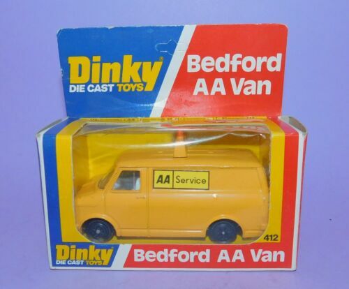 Rare Vintage Dinky Toys 412 Bedford AA Van - Made In England - Foto 7