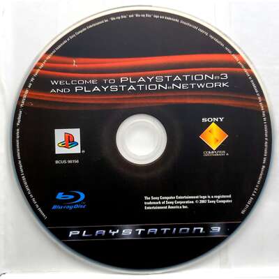 Scratch-Free - Welcome To Playstation 3 And Playstation Network