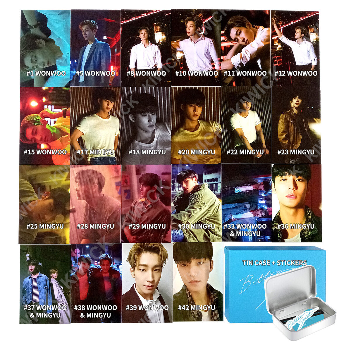 Seventeen SVT Wonwoo Mingyu Bitter Sweet Bittersweet Trading Seventeen SVT Wonwoo Mingyu Bitter Sweet Bittersweet Trading