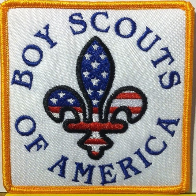 BOY SCOUTS OF AMERICA Patch Scout W/ VELCRO® Brand Fastener eBay