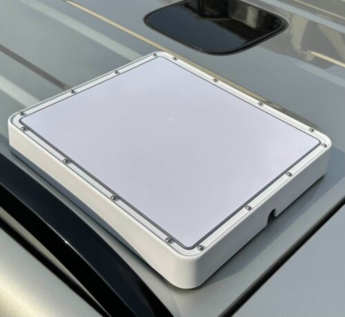 <!--F#f_0-->StrandedElectrons Fully Enclosed Rugged Starlink Mini Flat Mount Against Hail<!--F/-->