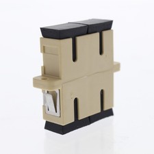 SC Duplex Fiber Optic Uplink Adapter Jack for Rack Mount Patch Panels 49884-BAD