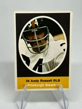 1972 Sunoco Stamps Andy Russell Steelers G125