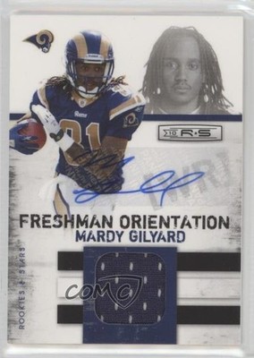 2010 Panini Rookies & Stars Signatures 9/100 Mardy Gilyard #27 Auto RC 0af