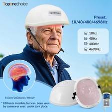 Portable Brain Stimulation Helmet 810nm for Anxiety Alzheimer Parkinson Adults