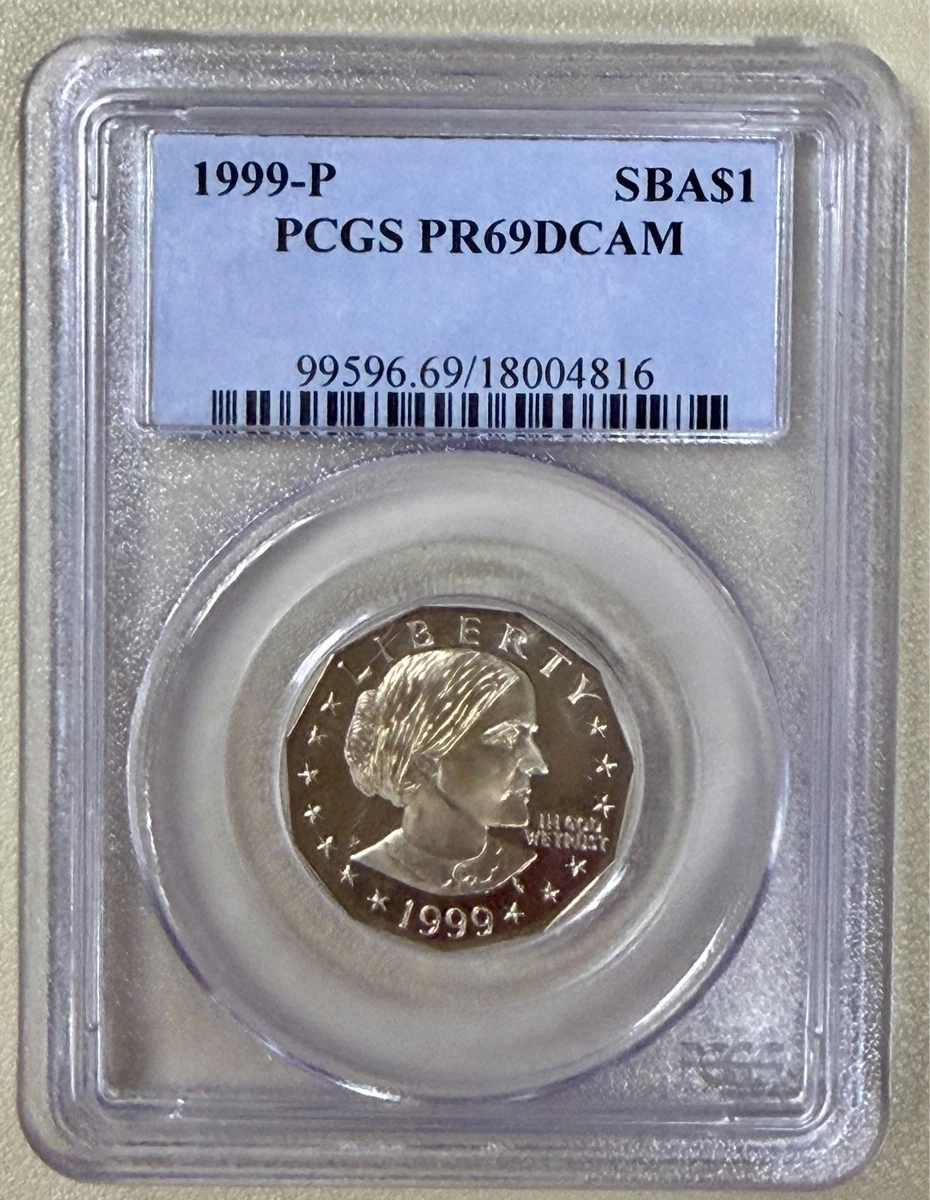 Proof PCGS 1999 Susan B Anthony Dollars (1979-1981, 1999) for sale