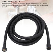 .Shower Hose Extra Long 3meter Head Extension Flexible Handheld Water Saving For