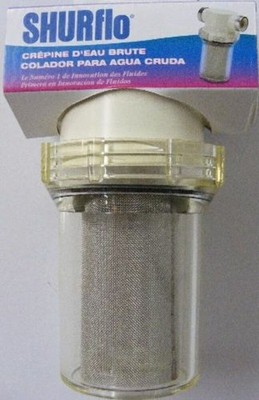 Shurflo Raw Water Strainer T304 Stai Steel Mesh 3/4''NPT-F Boat Marine 253-220-01