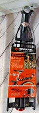 RARE! New Topeak Quick Release Beam Rack, Quick Track with Bungee Cord Clamp