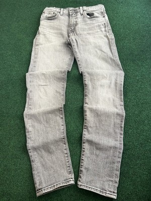 Levi's 512 Slim Taper Jeans Grau Vintage Denim Guter Zustand