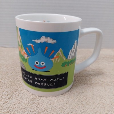 RARE Dragon Quest Slime Mug Morning Awakening Square Enix Lottery Prize Japan