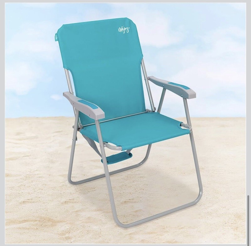 #WEJOY Folding Beach Chair for Adults,Lightweight Beach Chair with Shoulder Stra