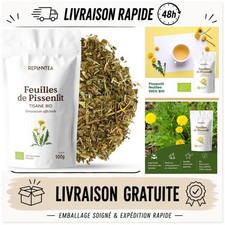 Tisane de Pissenlit Bio 100g | Infusion Drainante et Diurétique