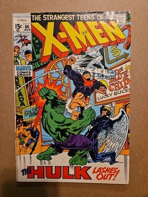 Xmen #66 Marvel Comics Final Issue Before Uncanny