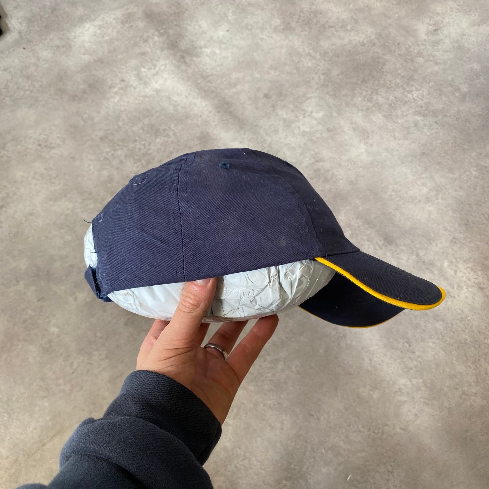 Hit Wear Harbour Air Services Baseball Cap Mens One Size Vintage Embroidered Log image 5