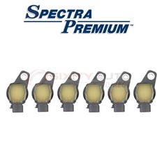 6 pc Spectra Premium Ignition Coil for 2006-2010 Kia Optima - Wire Boot po