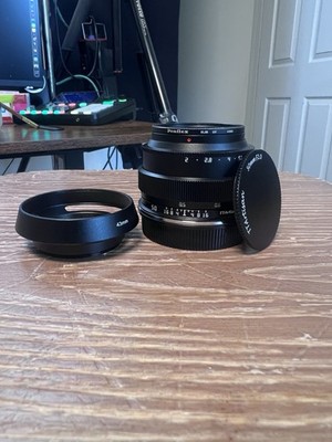 TTArtisan 50mm F2 Full Frame Manual Focus Prime Lens for (L-Mount) w/UV Filter