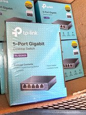 TP-Link TL-SG605 5-Port Gigabit Unmanaged Desktop Ethernet Switch RJ-45