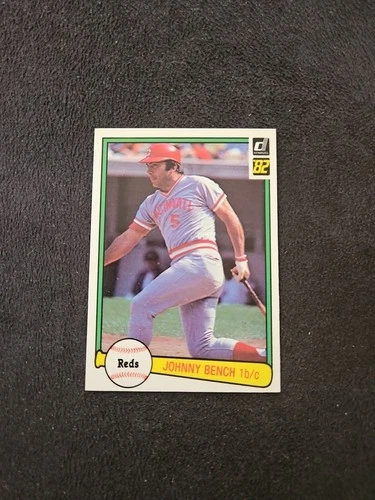 ⚾1982 Donruss #400 Johnny Bench⚾Near Mint or Better⚾