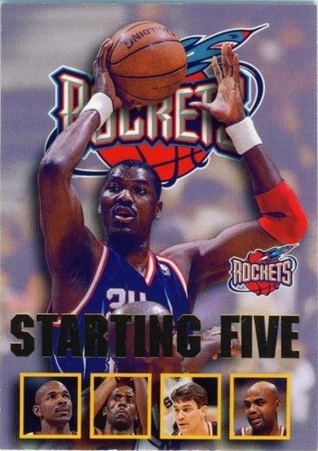 1997 TSC Triumvirate Charles Barkley/Hakeem Olajuwon /Clyde 