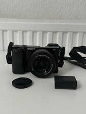 Sony Alpha A6000 24MP Digital Camera 16-50mm & Battery (Excellent)