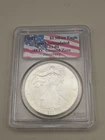 2001 $1 American Silver Eagle PCGS Gem Uncirculated WTC Ground Zero Recovery