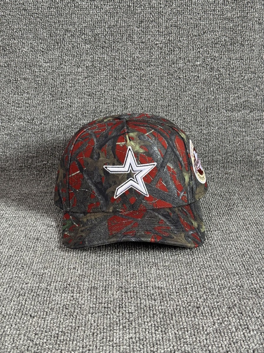 Mitchell & Ness Houston Astros Snapback Camo Curved Brim Hat
