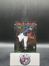 KUMAR ROCKER - 2025 Panini Donruss - Unleashed #19 Green Laser (RC)