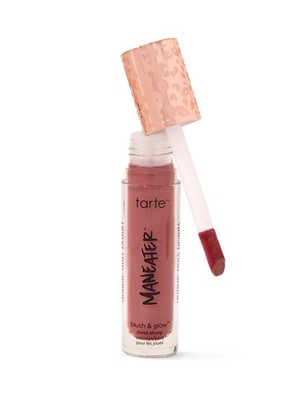 tarte Maneater Blush & Glow Cheek Plump In Raspberry New In Box   Authentic!
