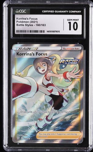 Korrina's Focus graded CGC 10 for sale on eBay