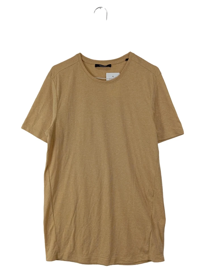 Jack & Jones T-Shirt Homme Beige Chiné Basic Décontracté (EU 50, INT M) - Photo 1/3