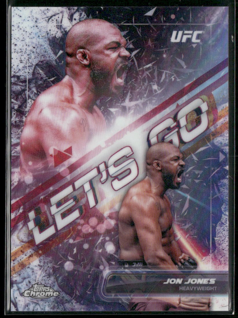 2024 Topps Chrome UFC #LGO-1 Jon Jones Let's Go