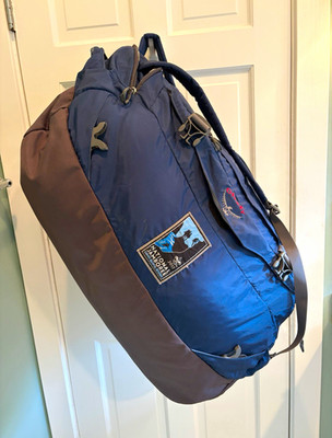Osprey Transporter 34'' Duffle Bag Backpack Blue/Gray- Vintage 2013 BSA Jamboree