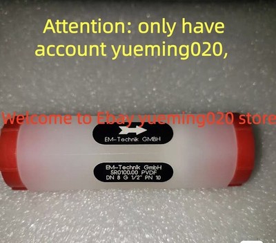 EM-Technik  5R100.00 PVDF DN 8 G 1/2'' PN 10 Valve