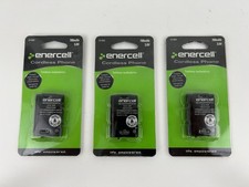 Lot of 3 - Enercell Cordless Phone Battery 700mAh 3.6 V Ni-MH 23-906 Radio Shack