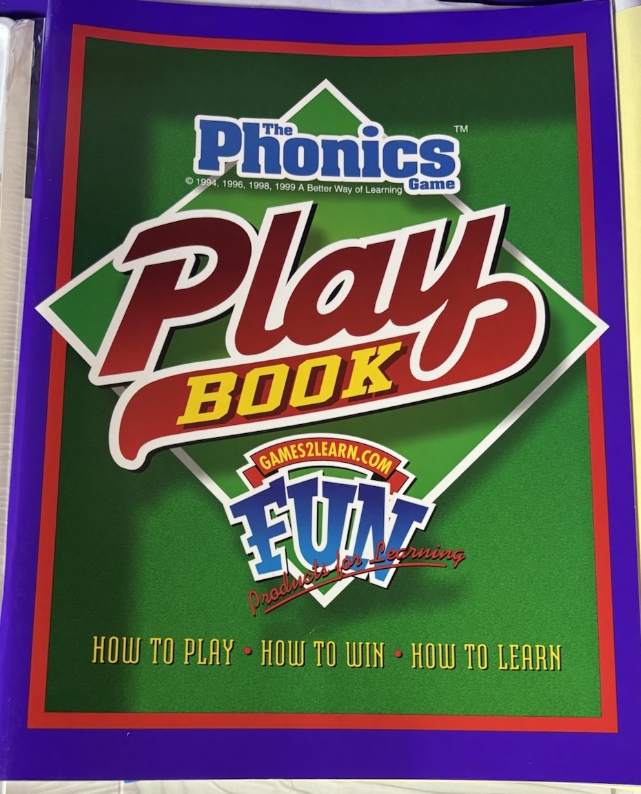 The Phonics Game A Better Way of Learning (Vintage, 1998) Homeschool Education 