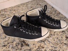 ZAPATILLAS CONVERSE PARA HOMBRE CHUCK TAYLOR ALL STAR HIGH STREET MID CUERO NEGRAS