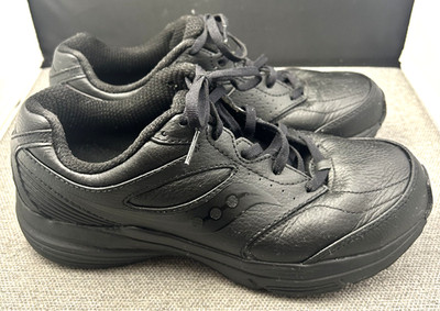 Saucony Integrity Walker 3 Women's Size 9.5 Black Walking Hiking Running Shoes