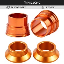 For KTM 250 350 450 SXF SX-F 2013-2014 CNC Front Rear Wheel Spacers Hub Collars