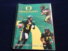 Vtg 2001 Oregon Ducks Football Media Guide Joey Harrington Mercury Morris   JTc
