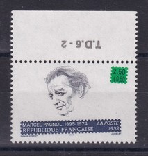 France année 1993 Ecrivains célèbres Marcel Pagnol N° 2802** numéroté réf 16422