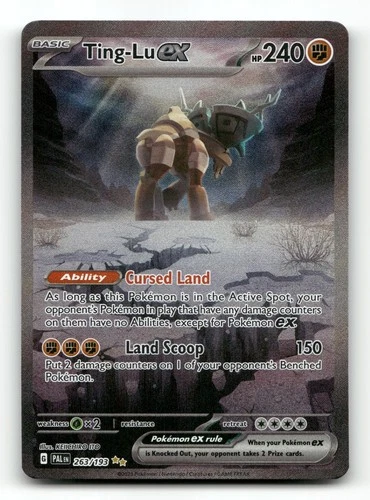 Ting-Lu ex 263/193 - Paldea Evolved - Pokemon Card NM/M
