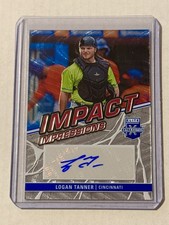 2023 Panini Elite Extra Edition - Impact Impressions Logan Tanner #II-LTN...
