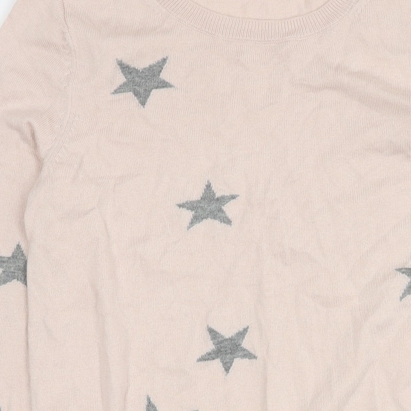 GAP Women's Pink Star Pattern Pullover Jumper XS - image 6