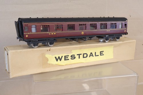 Westdale Spur O Bausatz gebaut LMS 57' STANIER 3. KLASSE KORRIDORWAGEN 2146 OVP | Zustand: Used