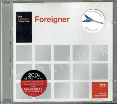 (2CDs) Foreigner - The Definitive Collection - Hot Blooded, Double Vision,Urgent