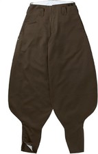 TORAICHI Nikkapokka Japanese Tobi Men WorkPants Brown High Quality Workwear W105