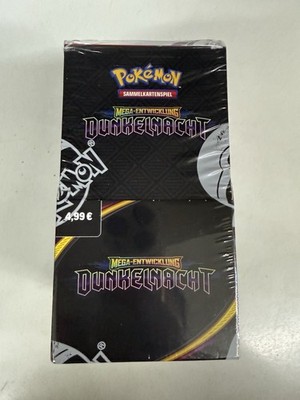 Pokemon Dunkelnacht Display Sealed - Mega Entwicklung Booster Box Neu OVP