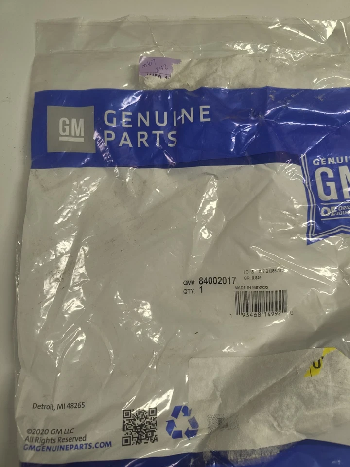 NUEVA manguera de calefacción genuina GM para Chevy Gmc Canyon Chevrolet Colorado 84002017 Foto 2 de 3