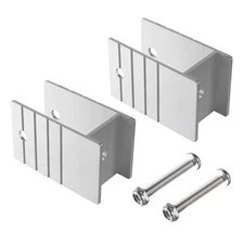 Extra Tall Pontoon Bimini H-Bracket for Pontoon Boats 1-1/4 Square Aluminum t...